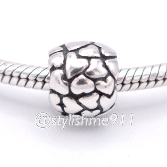 Authentic PANDORA Lotsa Love Charm - Picture 3 of 8